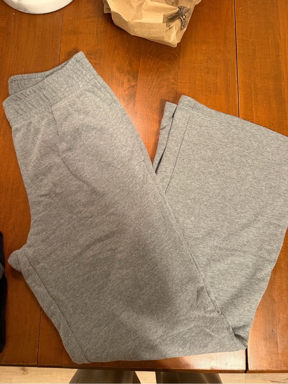 wild fable Light Gray Wide-Leg Jogger Pants